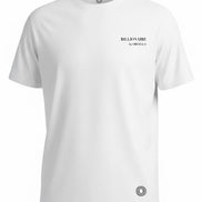 Billionaire by ORVELLA pure white t-shirt luxury men's designer t-shirt